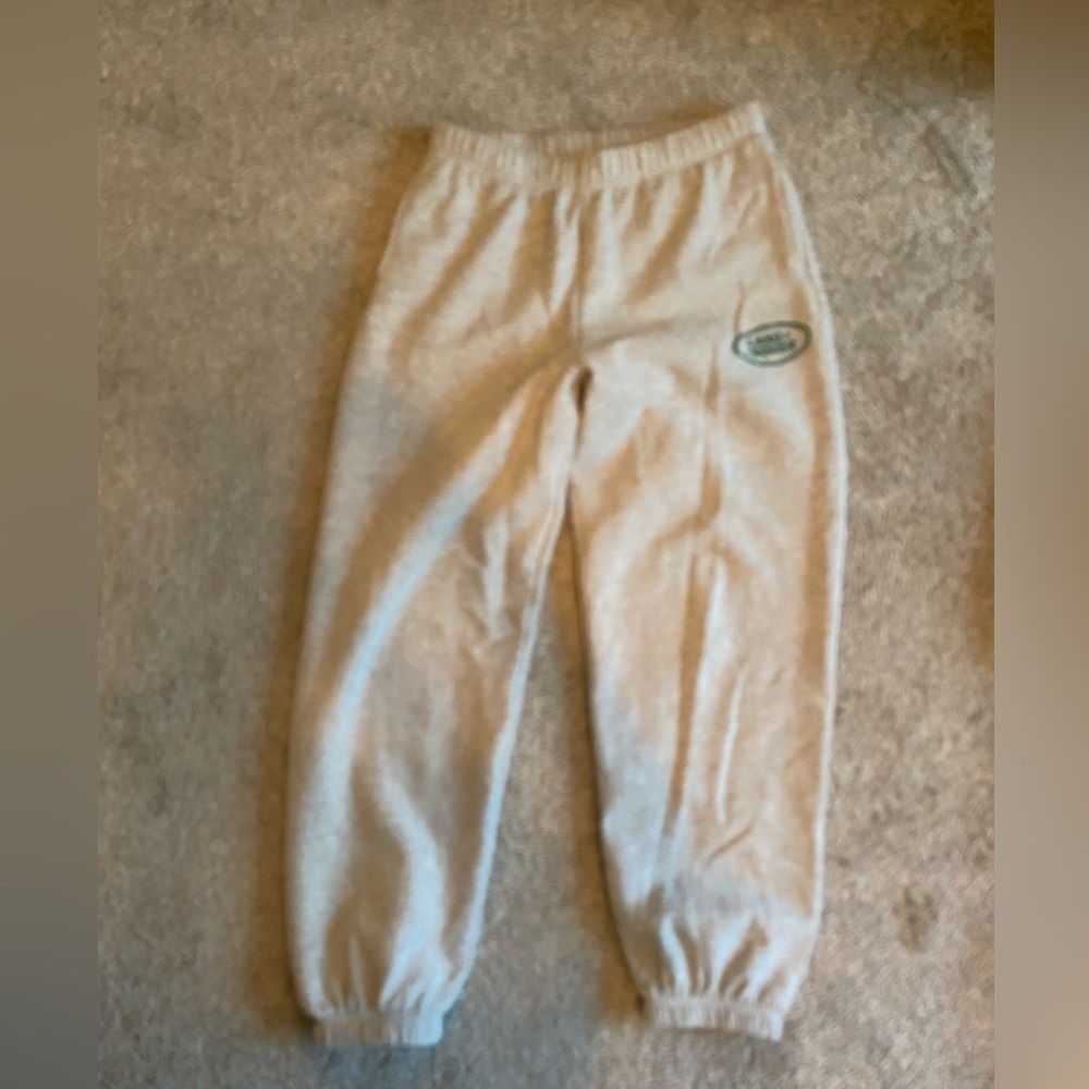 Grey sweatpants